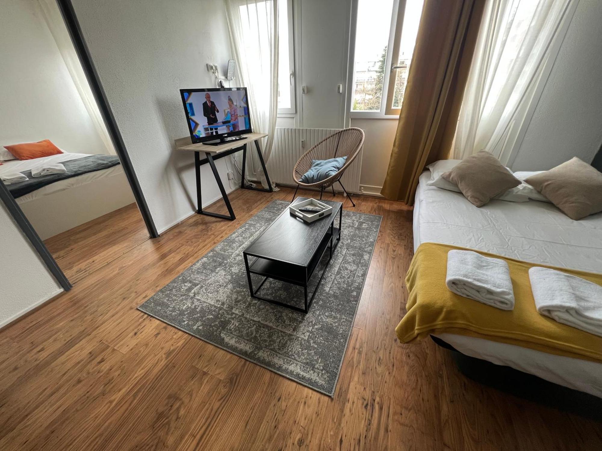 מץ Mon Palmier Grand Appartement Parking Un-Sejour-A-Part מראה חיצוני תמונה