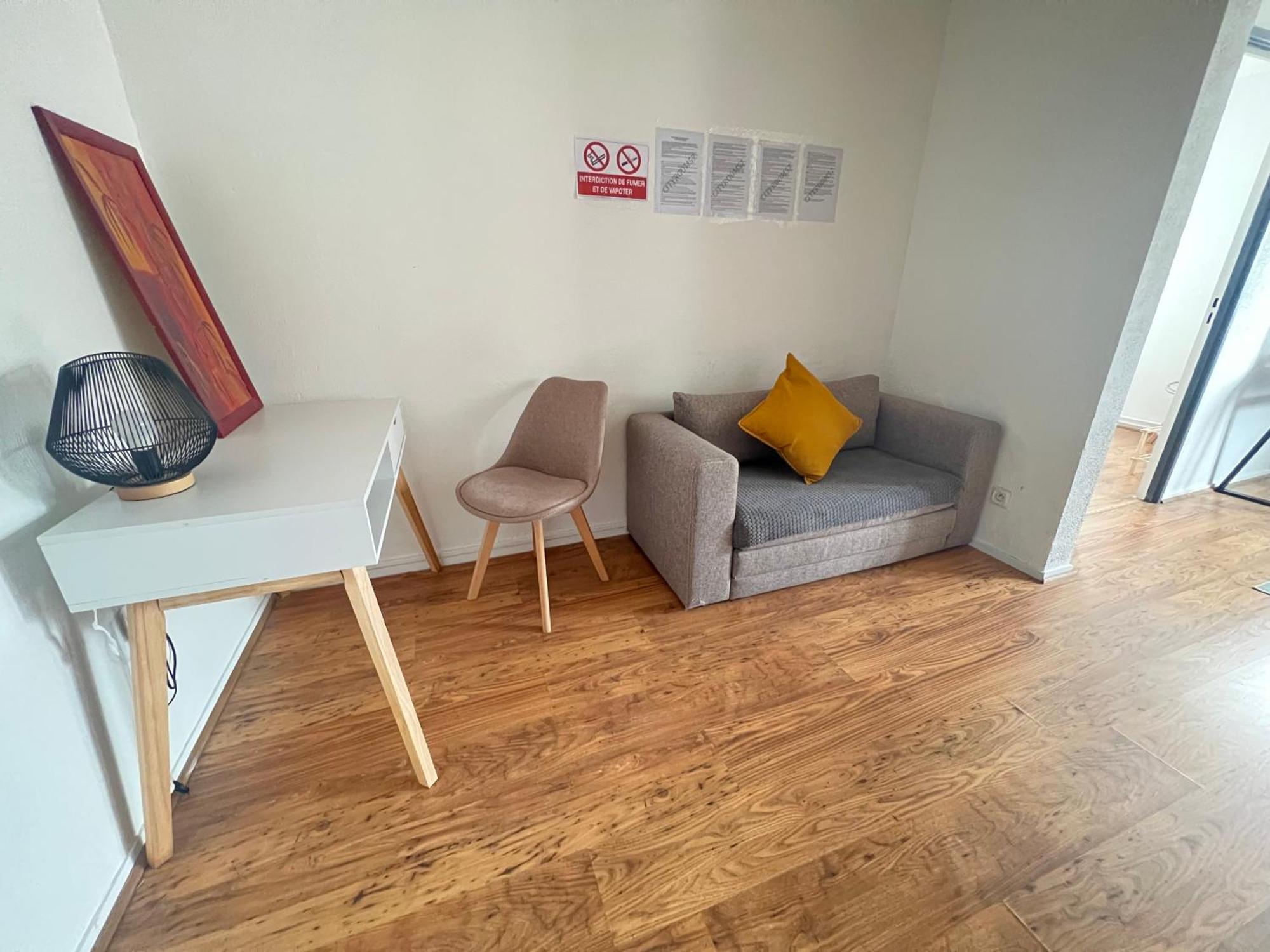 מץ Mon Palmier Grand Appartement Parking Un-Sejour-A-Part מראה חיצוני תמונה