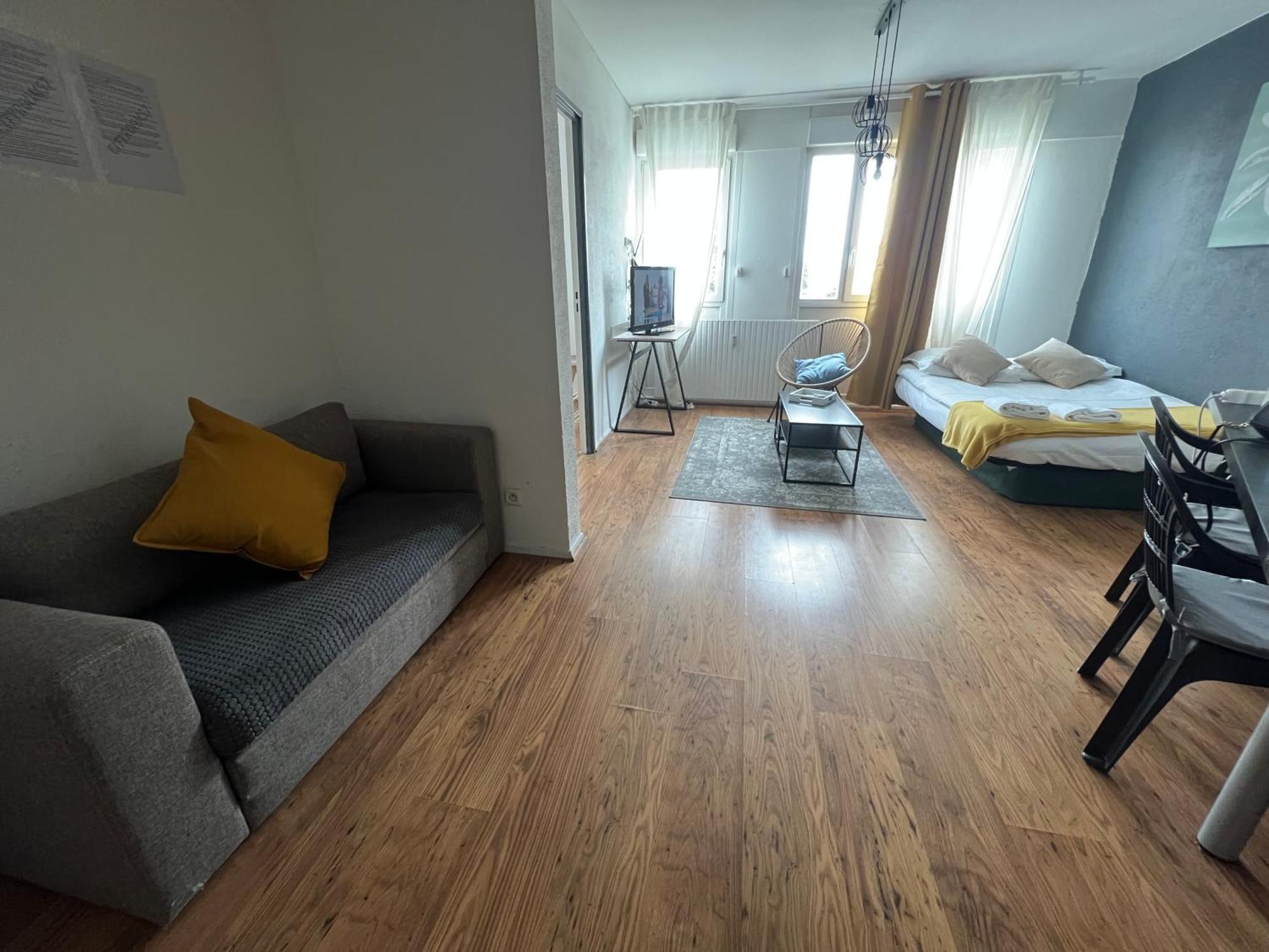 מץ Mon Palmier Grand Appartement Parking Un-Sejour-A-Part מראה חיצוני תמונה